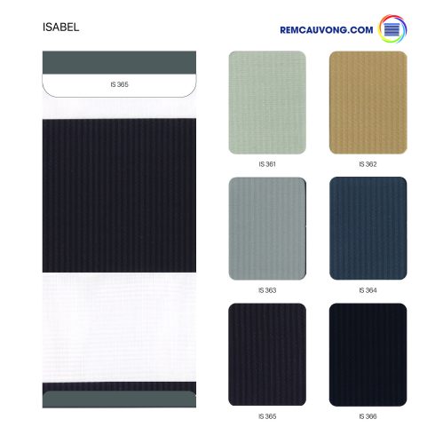 Rèm Cầu Vồng Isabel