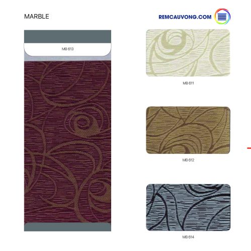 Rèm Cầu Vồng Marble Mb