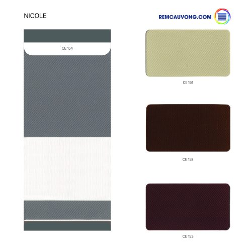 Rèm Cầu Vồng Nicole