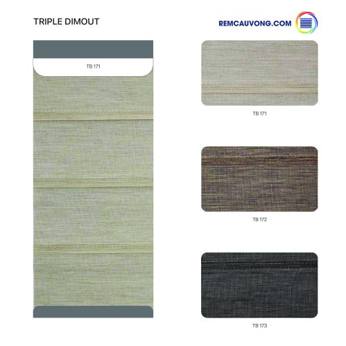 Rèm Cầu Vồng Triple Dimout
