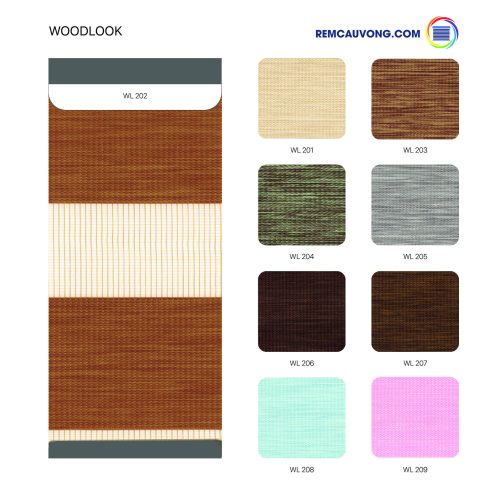 Rèm Cầu Vồng Woodlook