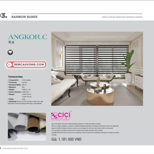 Rèm Cầu Vồng AngkorC Cici Home