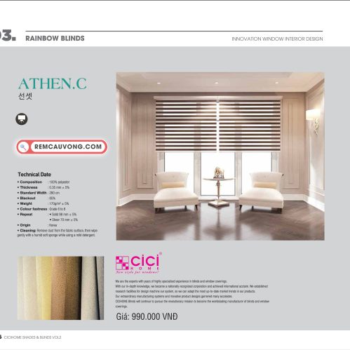 Rèm Cầu Vồng AthenC Cici Home