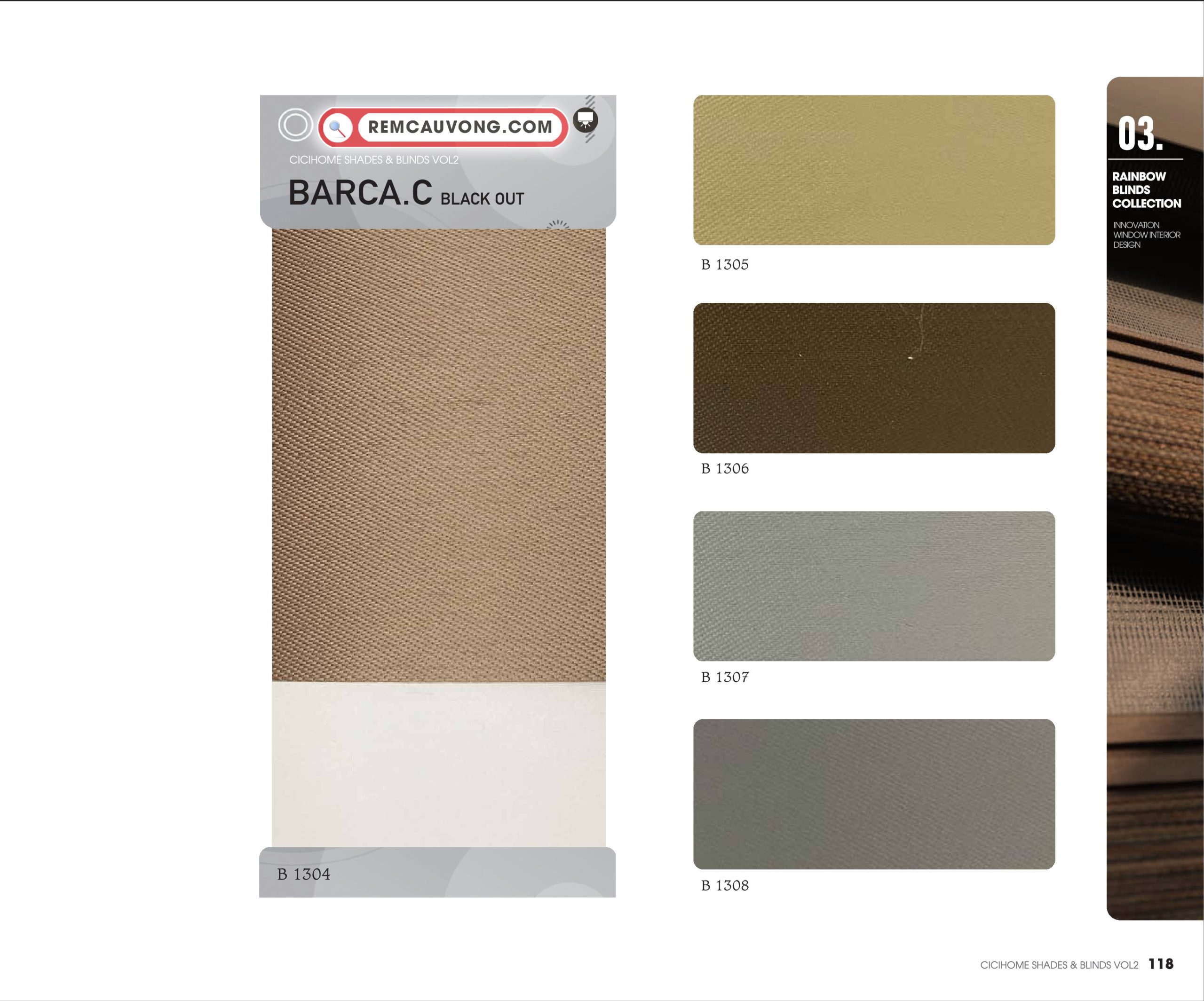 Rèm Cầu Vồng BarcaC Cici Home