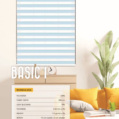 Rèm Cầu Vồng Basic-I Star Blinds