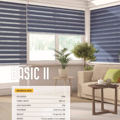 Rèm Cầu Vồng Basic-II Star Blinds