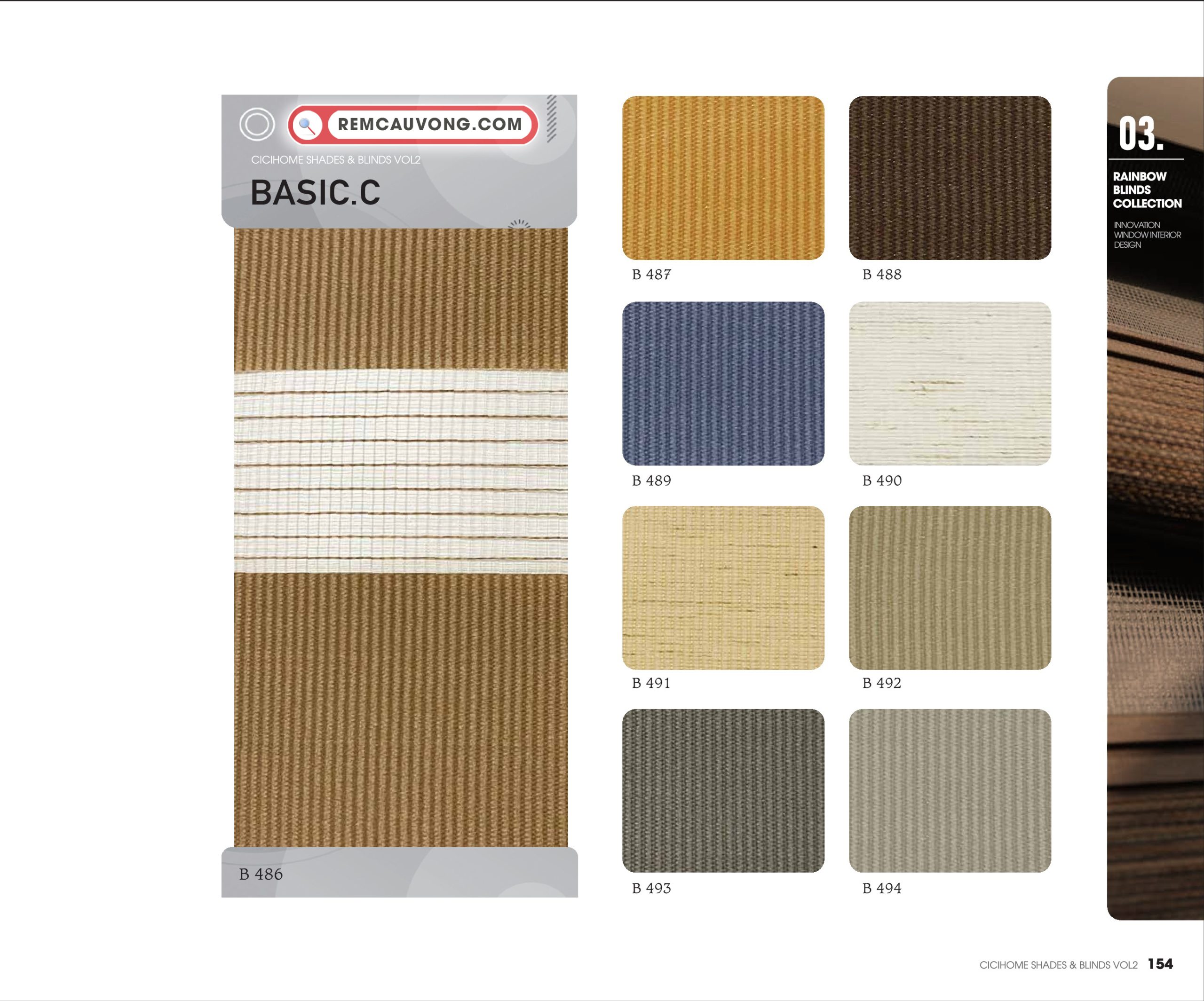 Rèm Cầu Vồng BasicC Cici Home