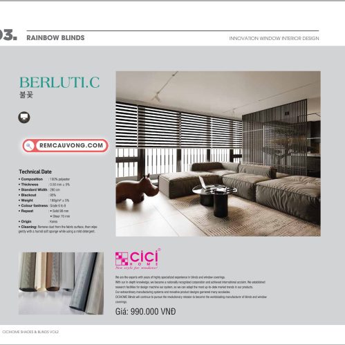 Rèm Cầu Vồng BerlutiC Cici Home