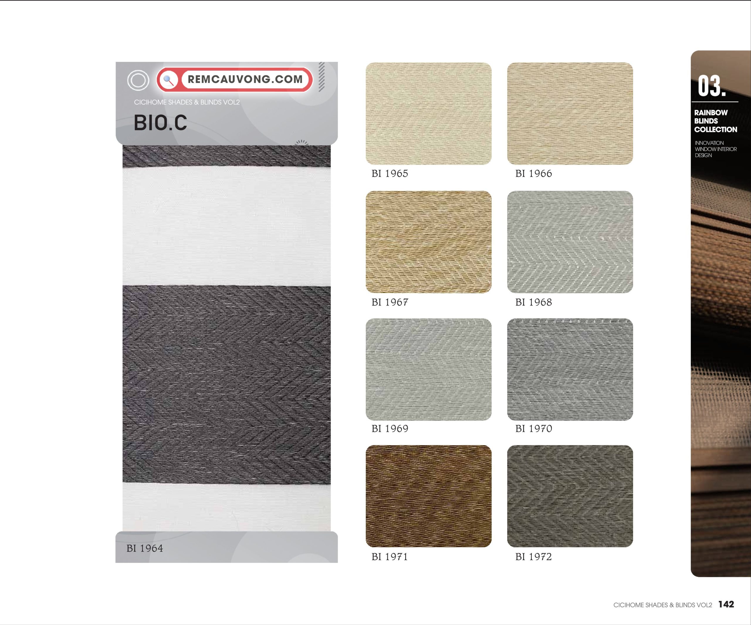 Rèm Cầu Vồng BioC Cici Home