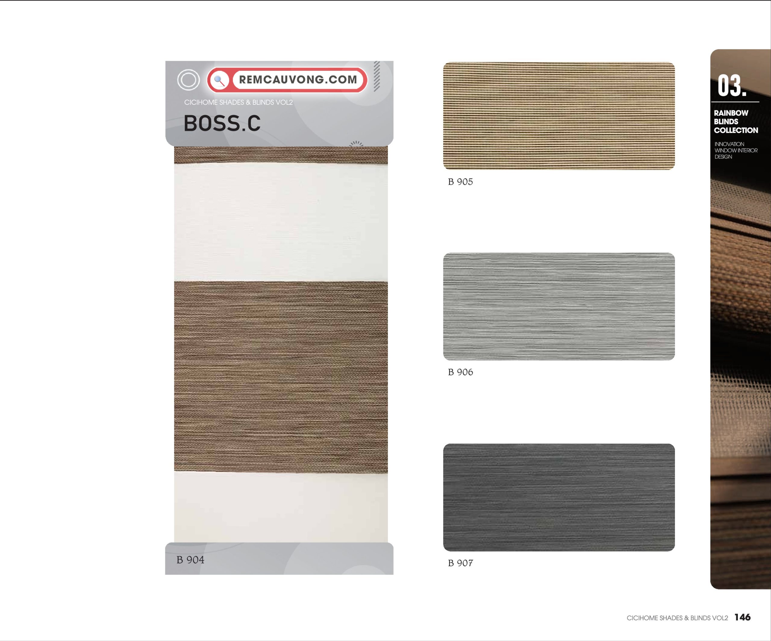 Rèm Cầu Vồng BossC Cici Home