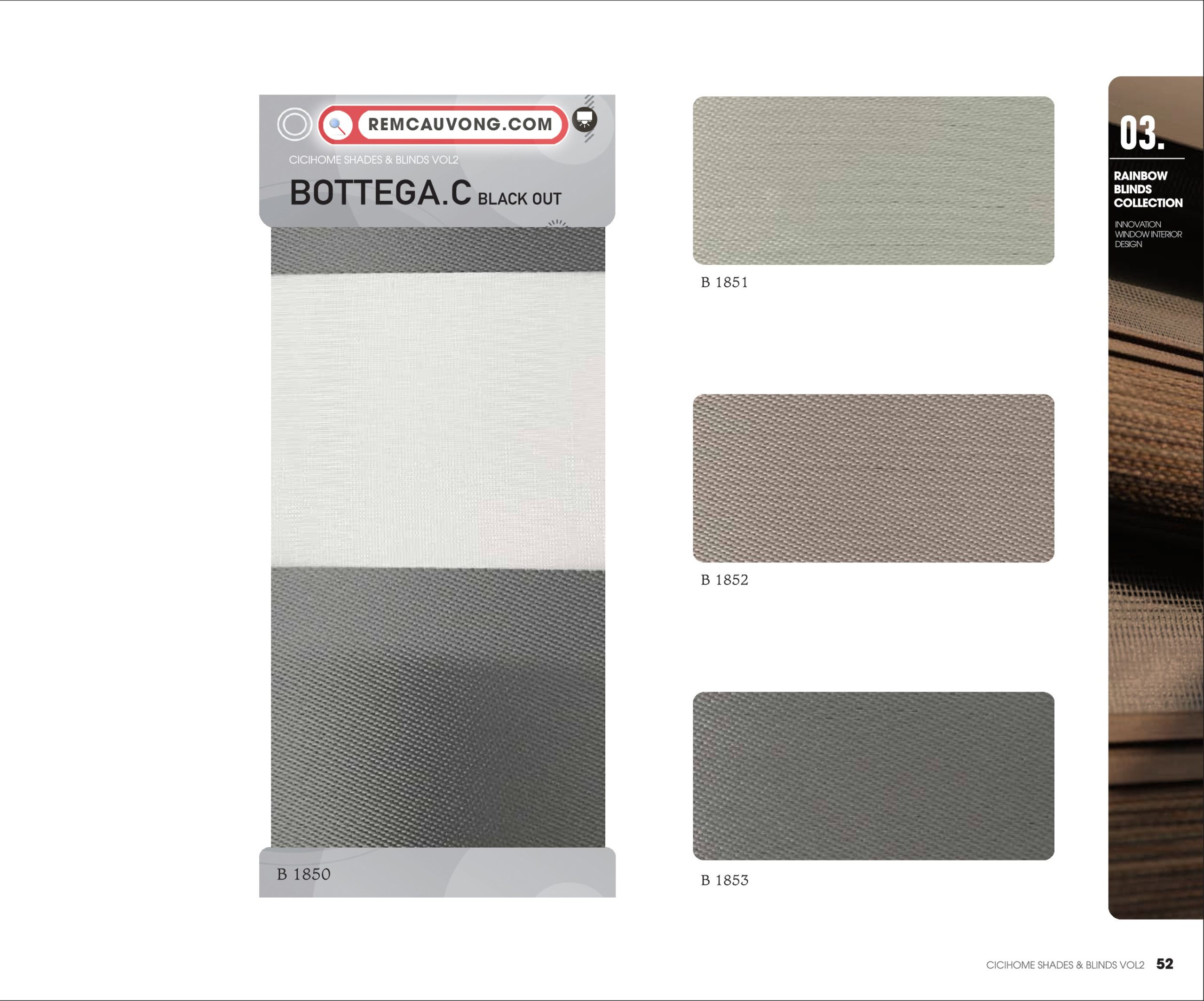 Rèm Cầu Vồng BottegaC Cici Home