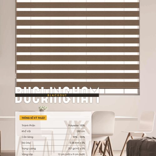 Rèm Cầu Vồng Buckingham Star Blinds