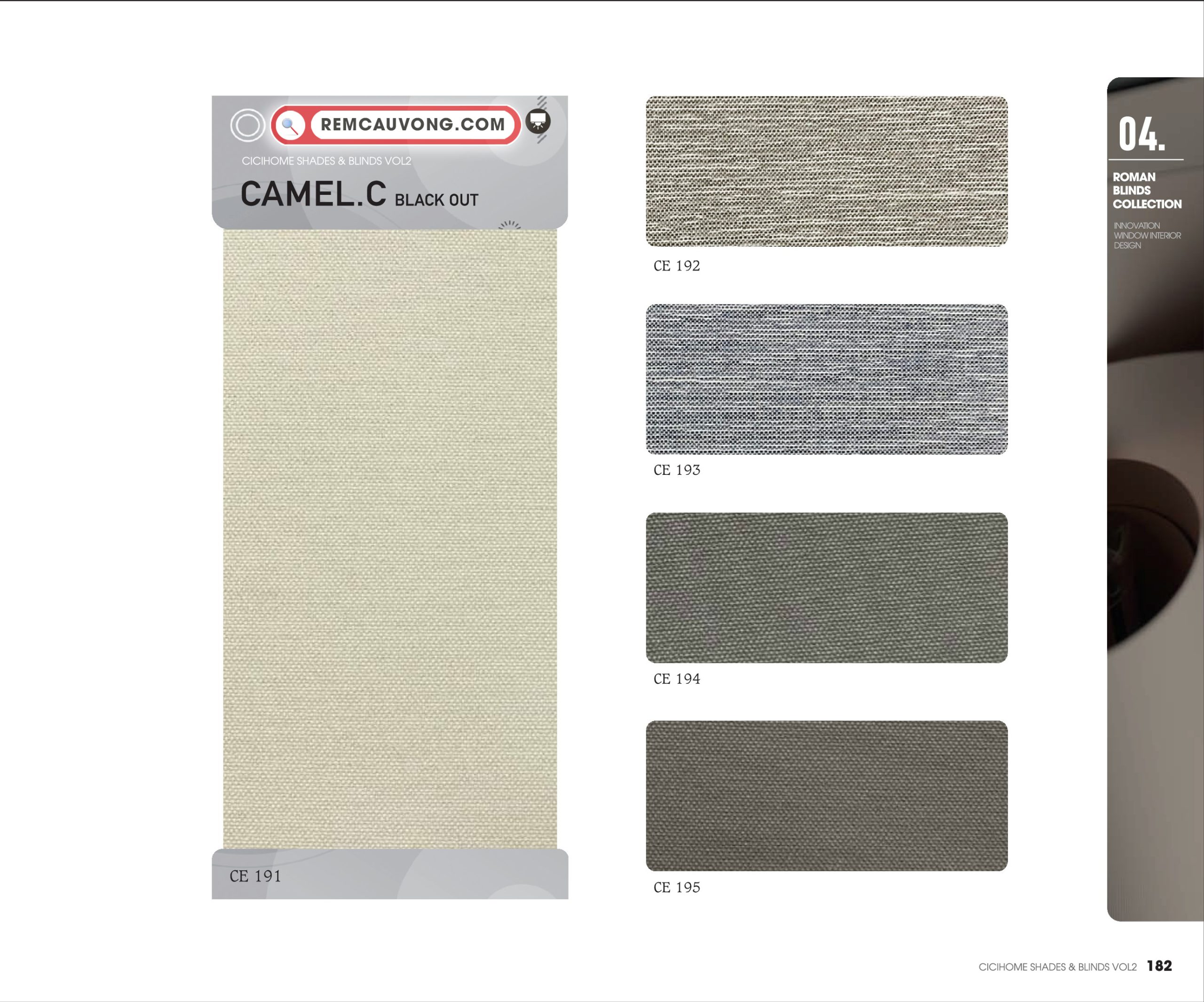 Rèm Cầu Vồng CamelC Cici Home