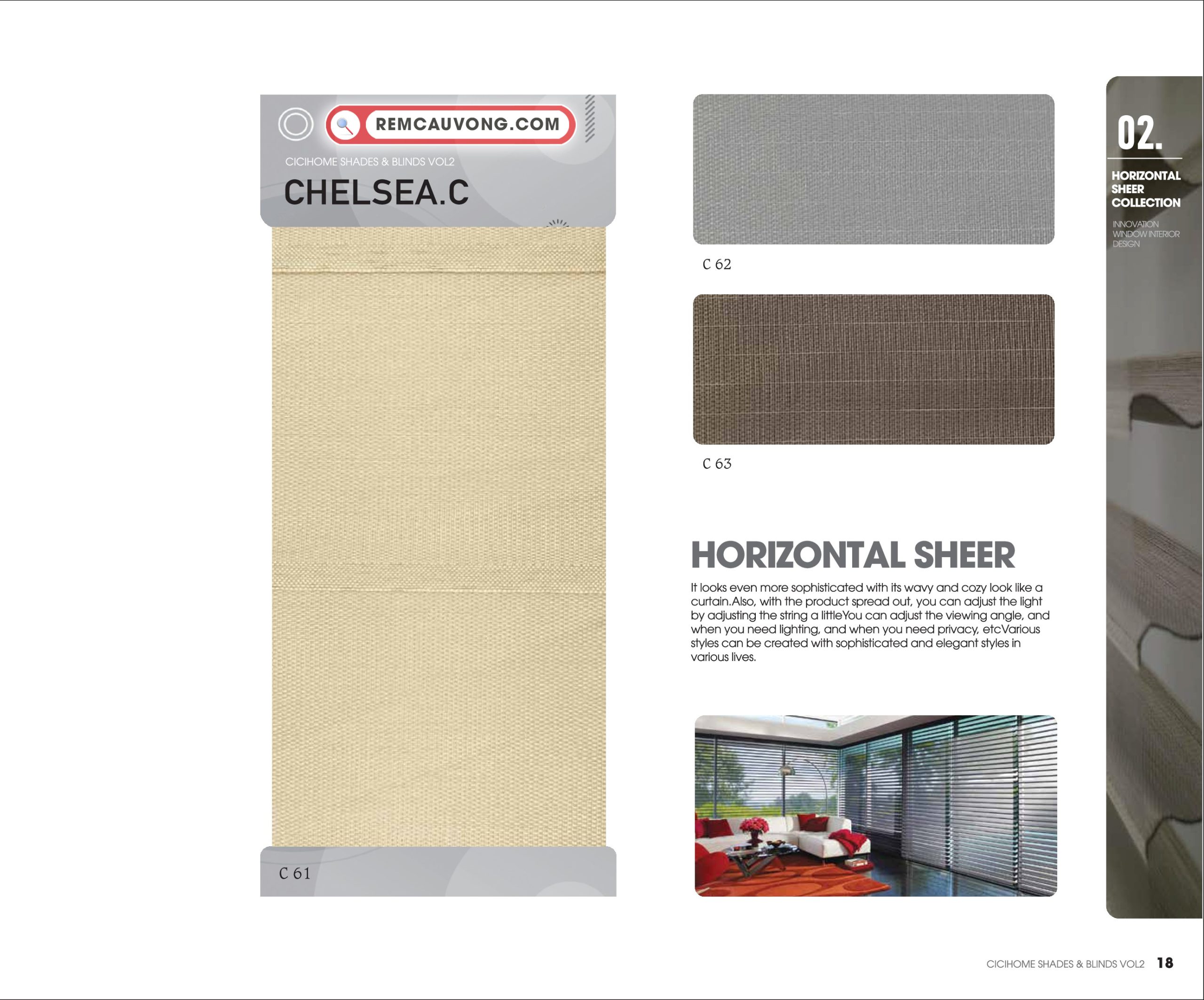 Rèm Cầu Vồng ChelseaC Cici Home