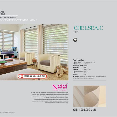 Rèm Cầu Vồng ChelseaC Cici Home