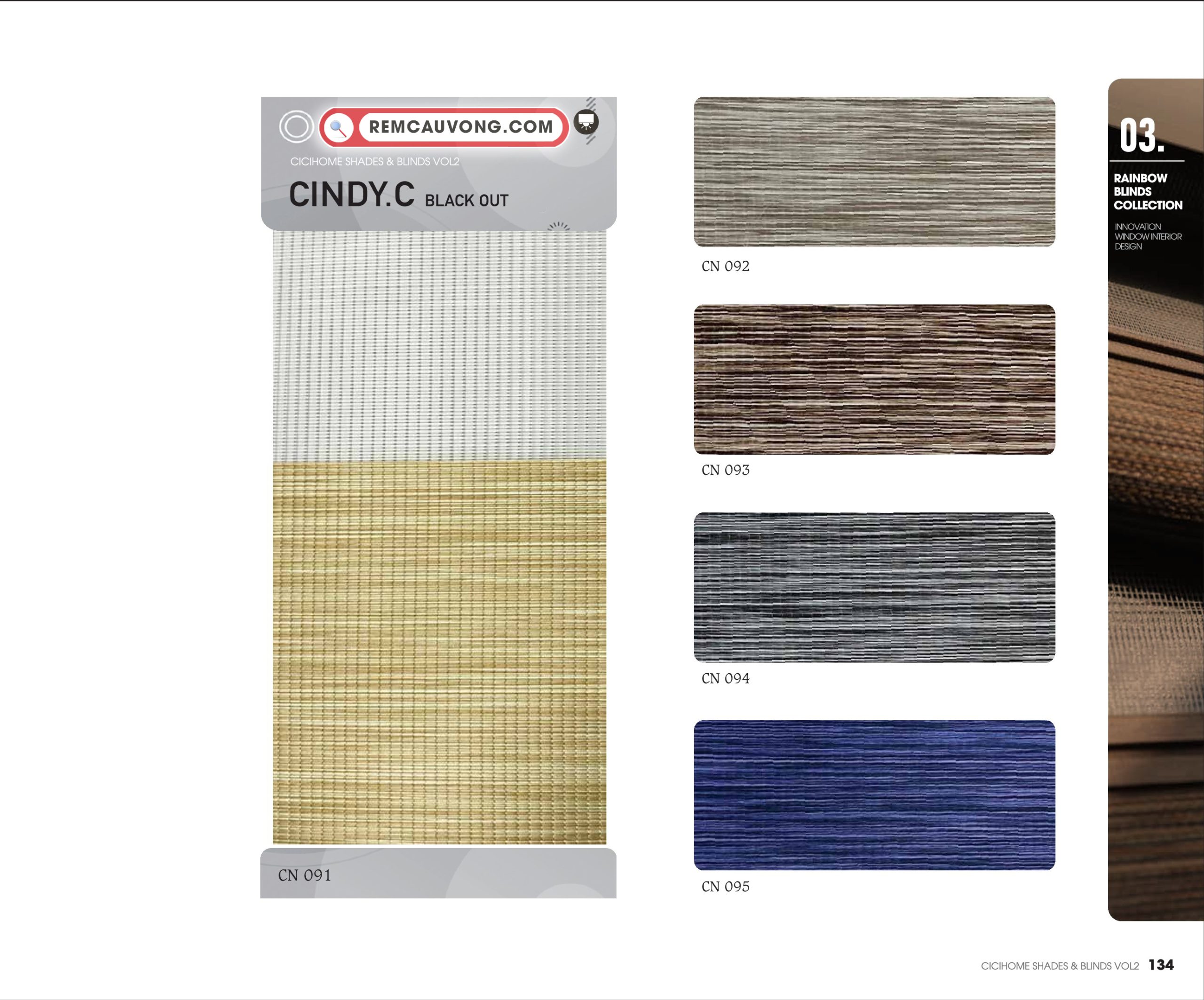 Rèm Cầu Vồng CindyC Cici Home