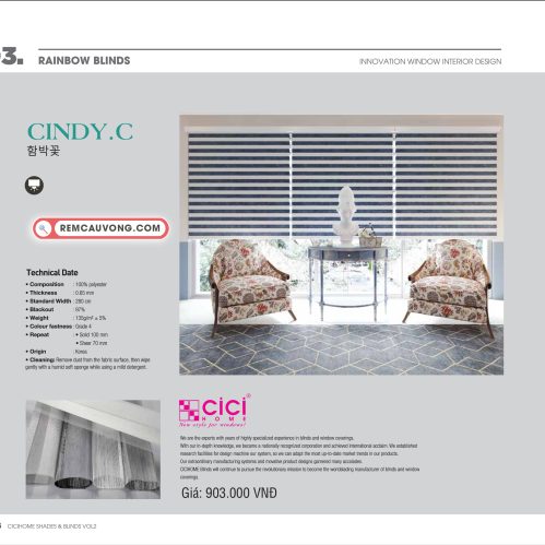 Rèm Cầu Vồng CindyC Cici Home