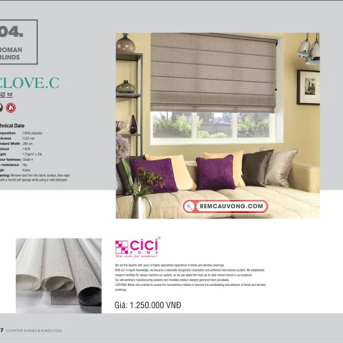 Rèm Cầu Vồng CloveC Cici Home