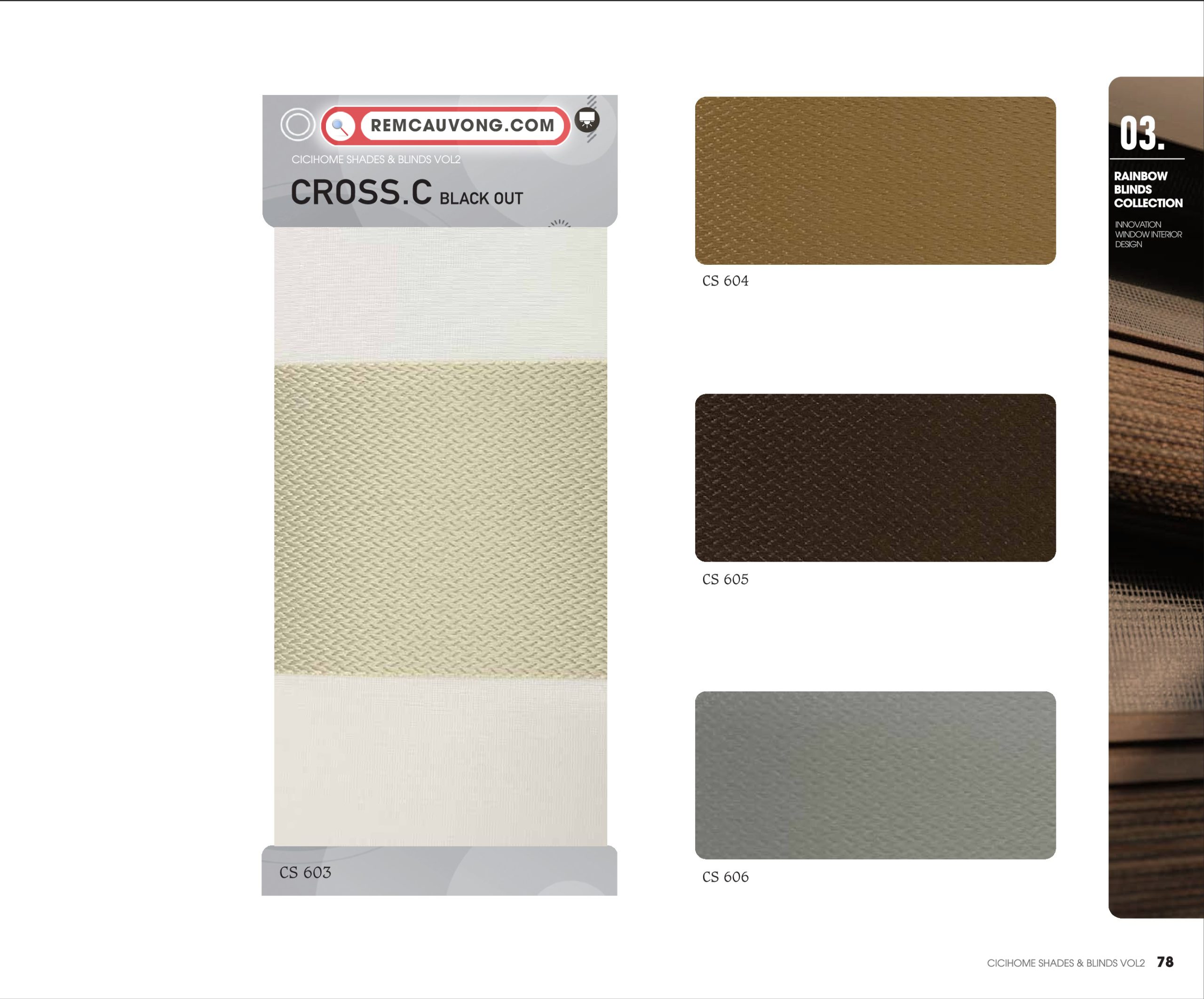 Rèm Cầu Vồng CrossC Cici Home