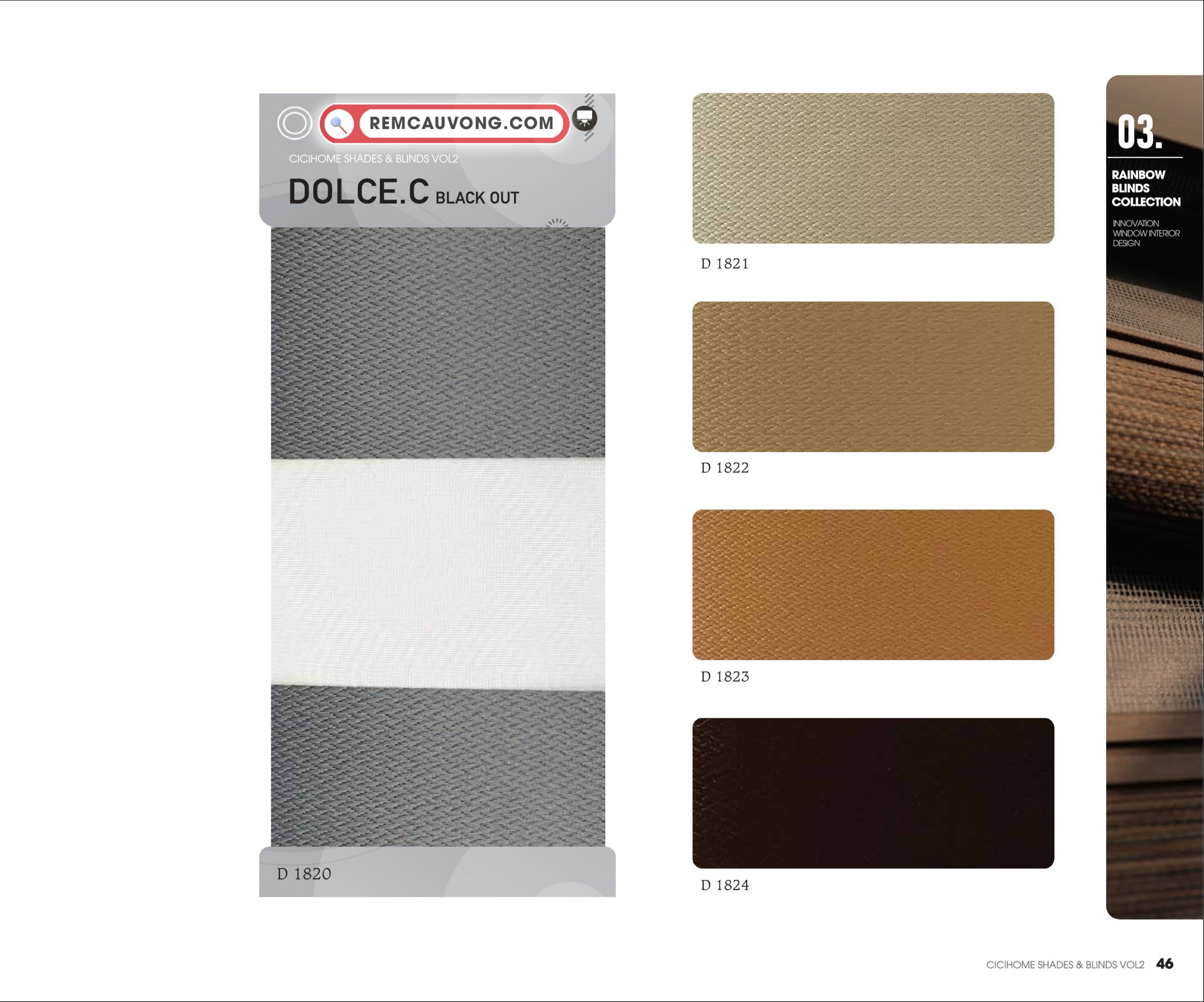 Rèm Cầu Vồng DolceC Cici Home