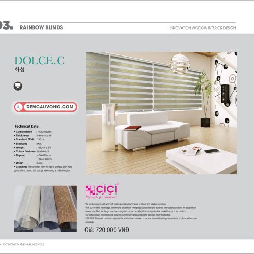 Rèm Cầu Vồng DolceC Cici Home