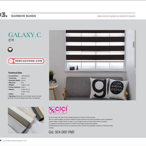 Rèm Cầu Vồng GalaxyC Cici Home