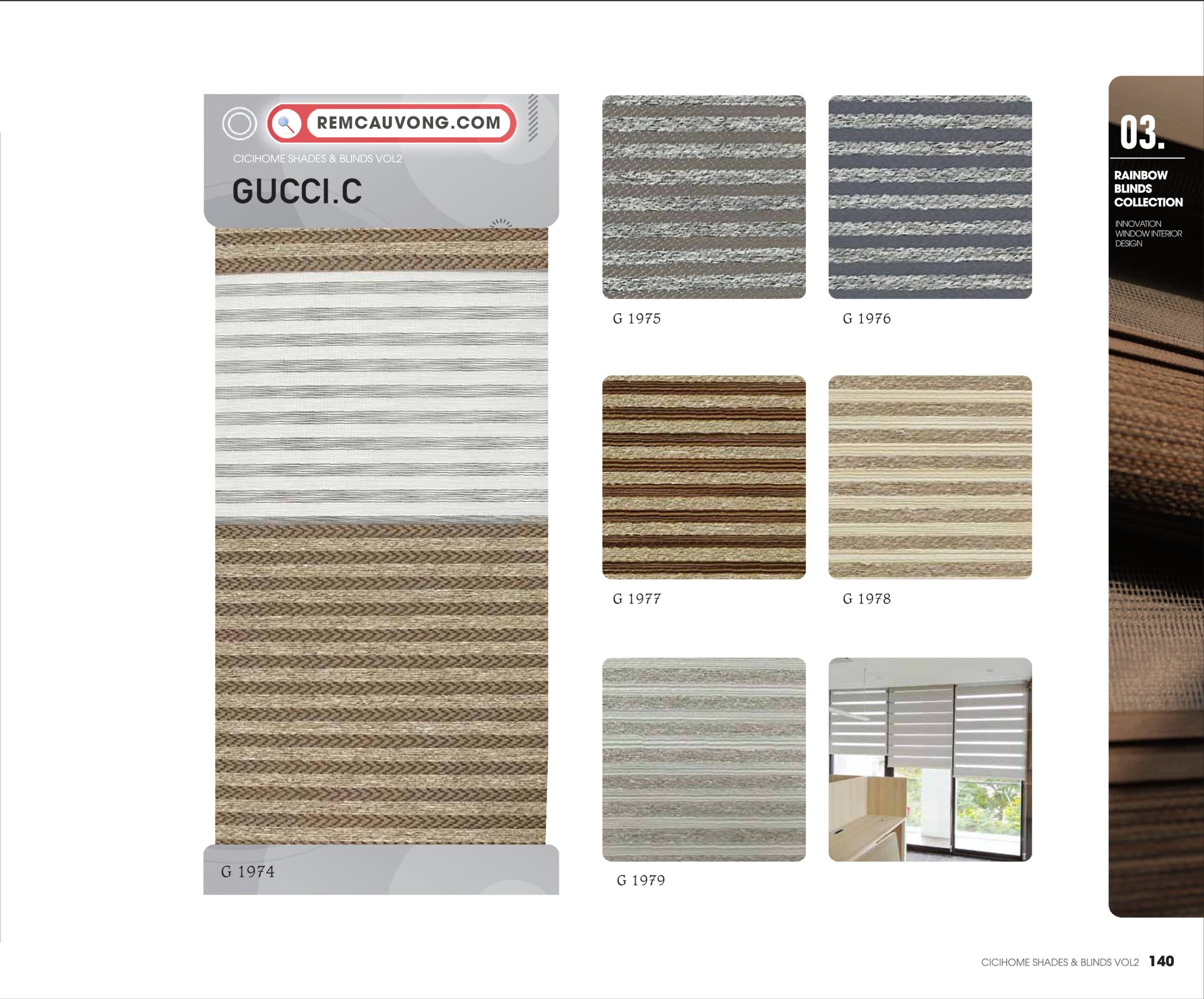 Rèm Cầu Vồng GucciC Cici Home