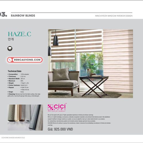 Rèm Cầu Vồng HazeC Cici Home