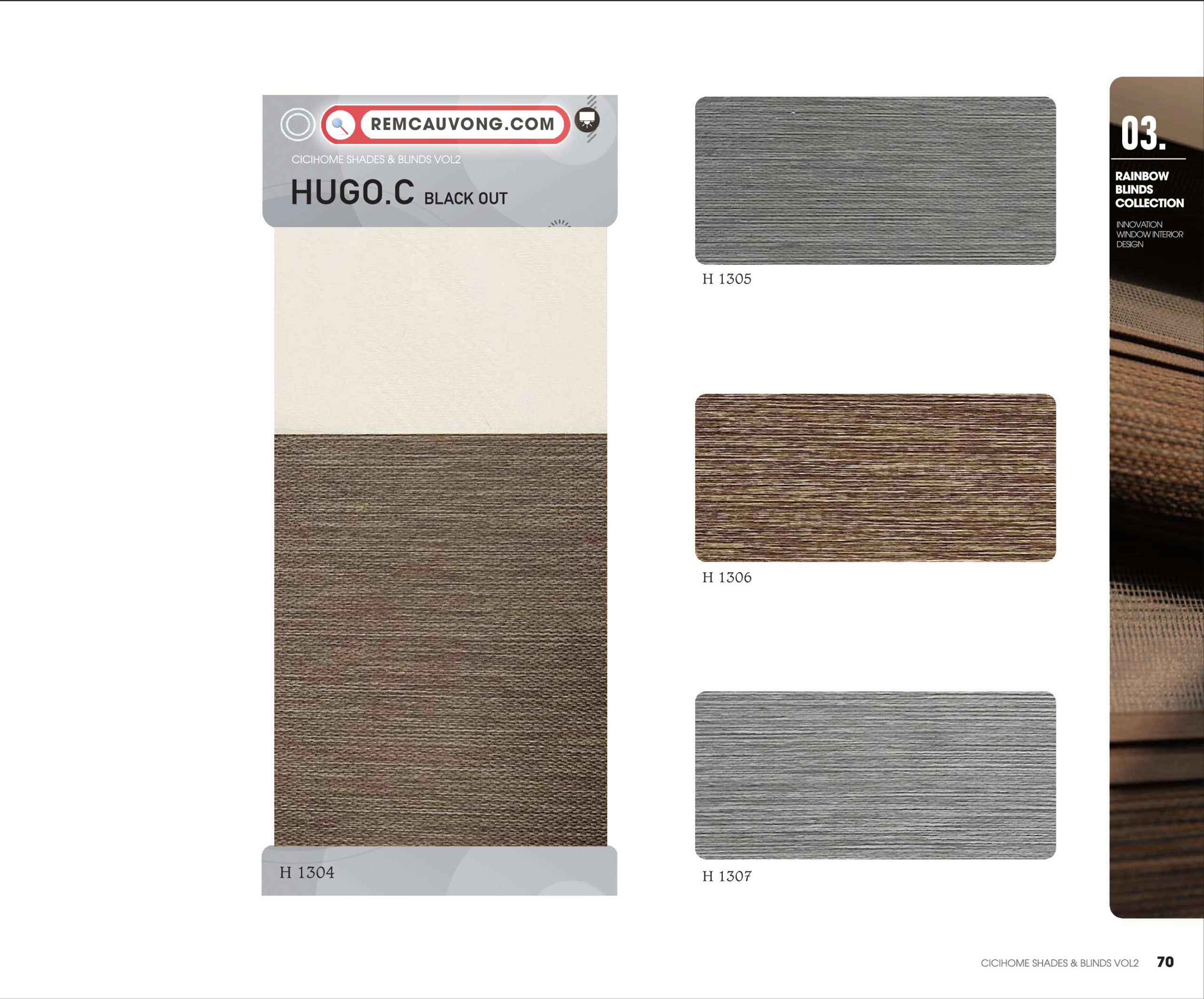 Rèm Cầu Vồng HugoC Cici Home