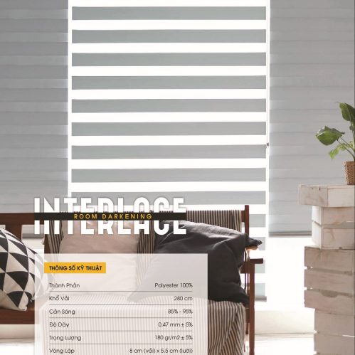 Rèm Cầu Vồng Interlace Star Blinds