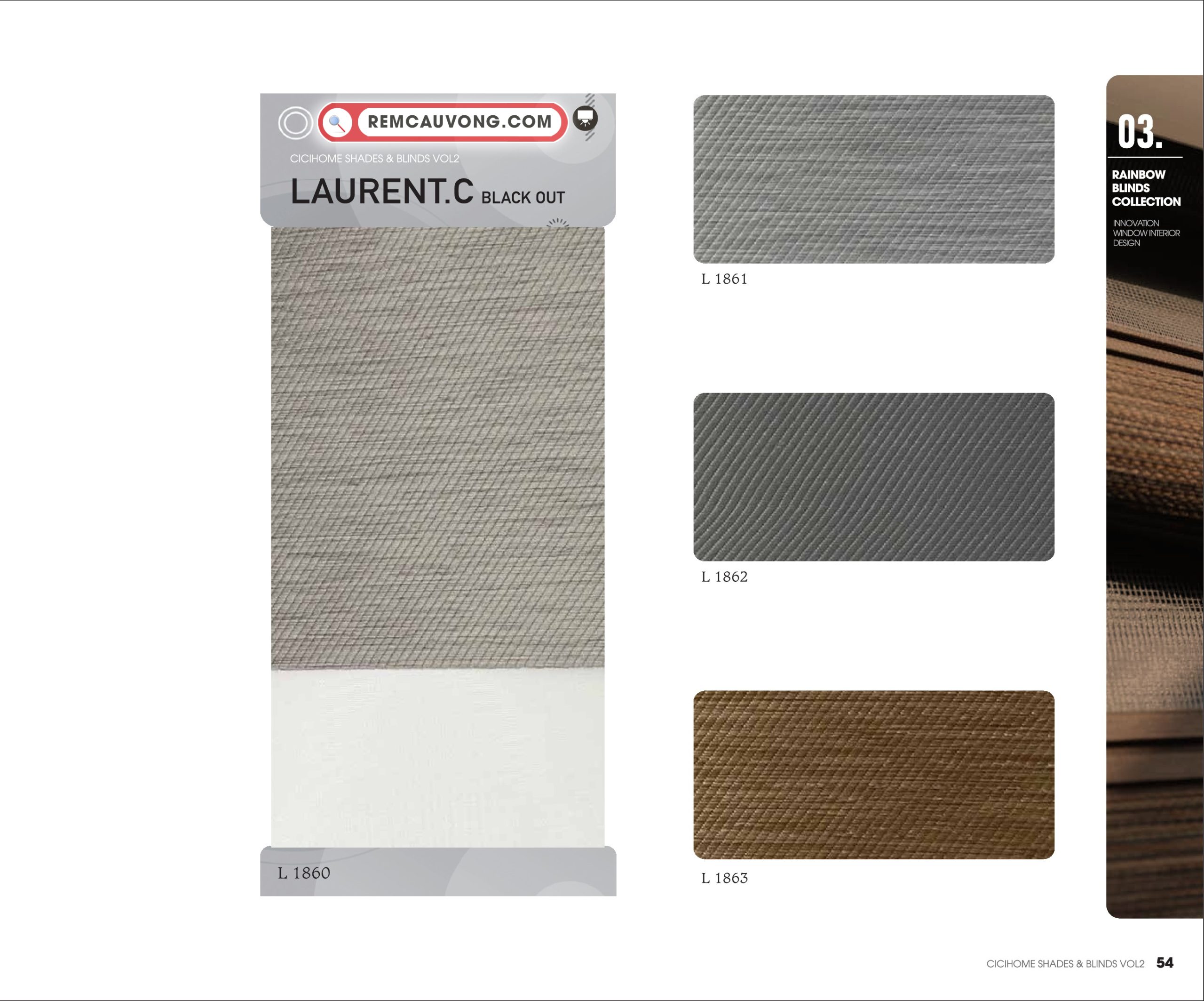 Rèm Cầu Vồng LaurentC Cici Home