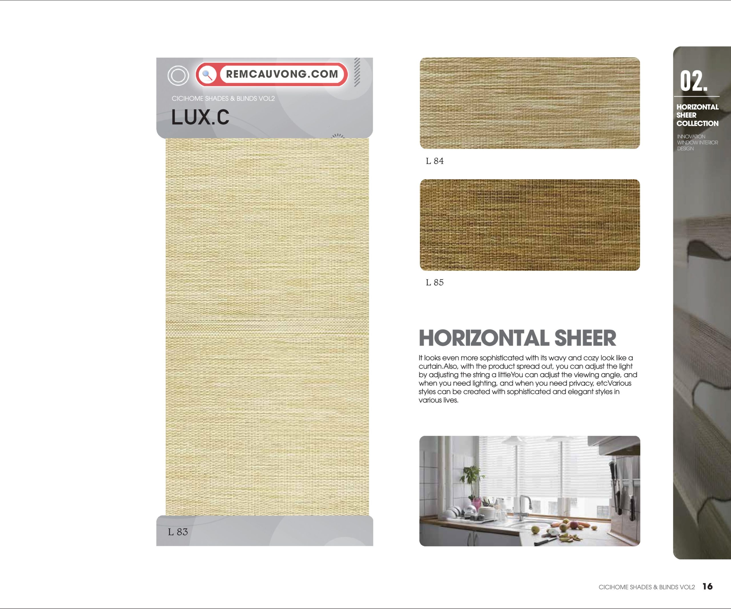 Rèm Cầu Vồng LuxC Cici Home