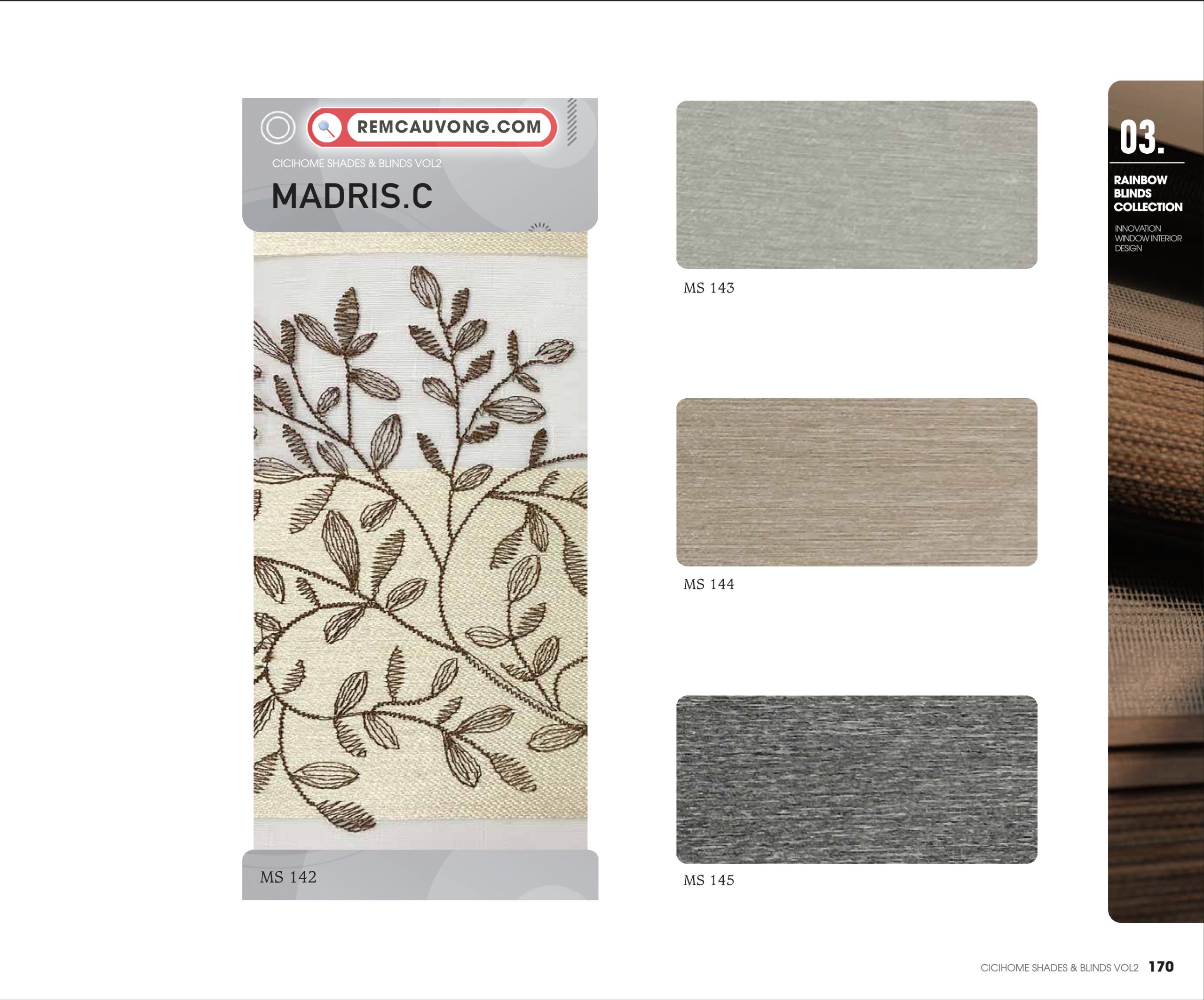 Rèm Cầu Vồng MadrisC Cici Home