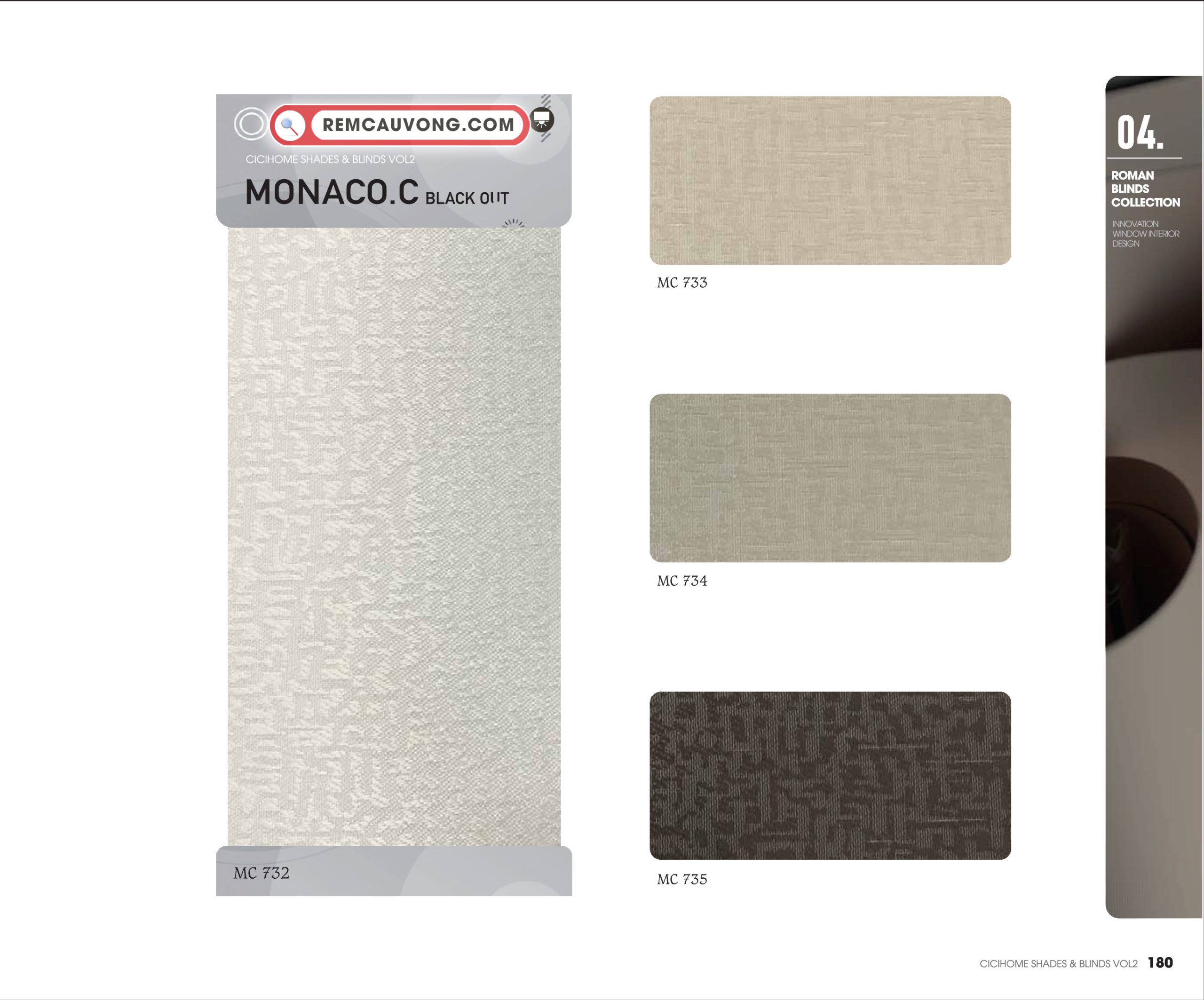 Rèm Cầu Vồng MonacoC Cici Home