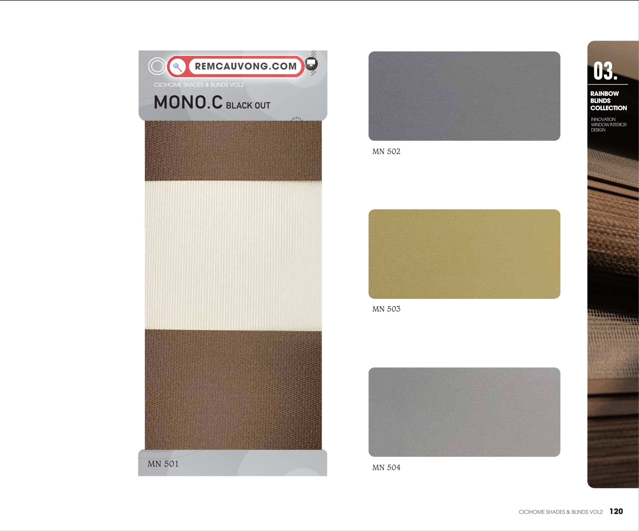 Rèm Cầu Vồng MonoC Cici Home