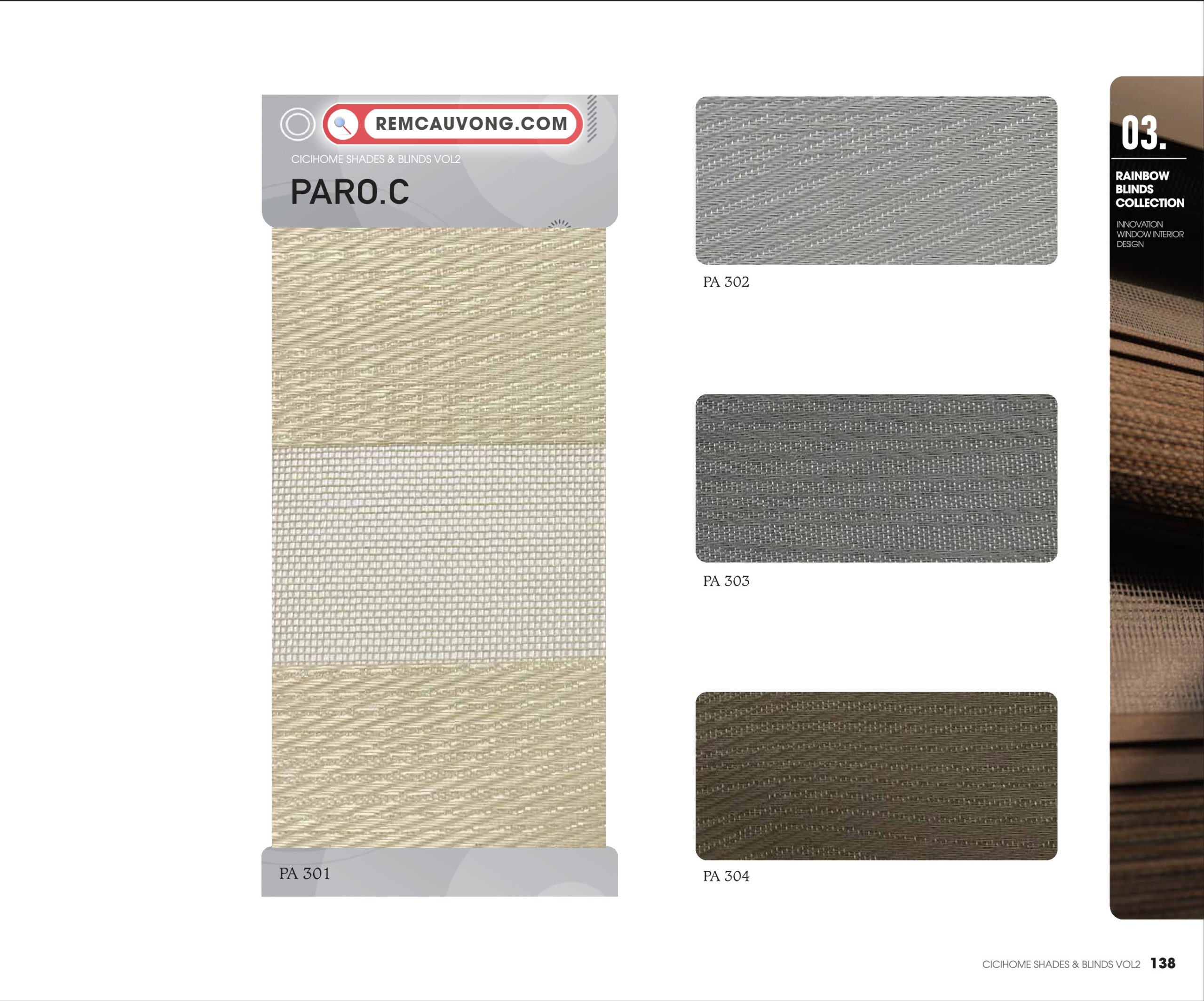 Rèm Cầu Vồng ParoC Cici Home