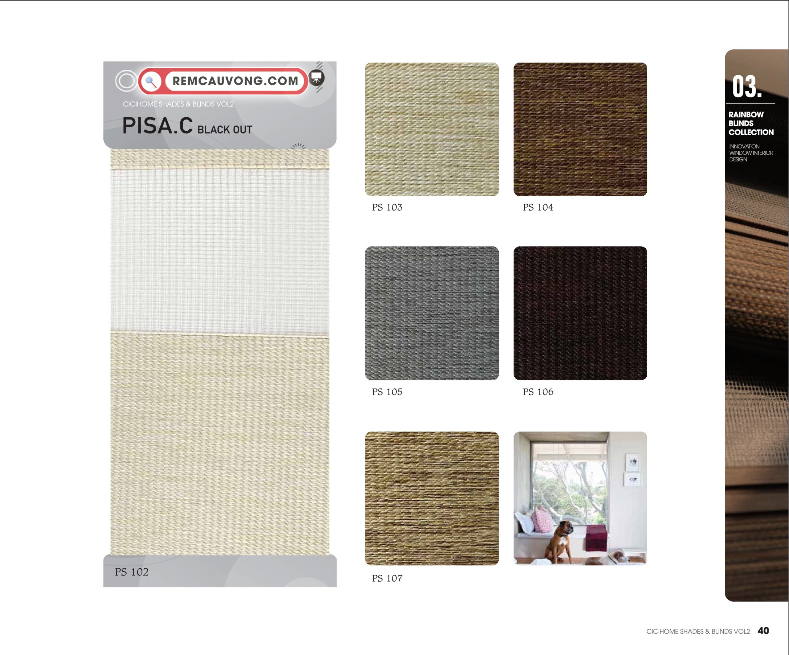 Rèm Cầu Vồng PisaC Cici Home