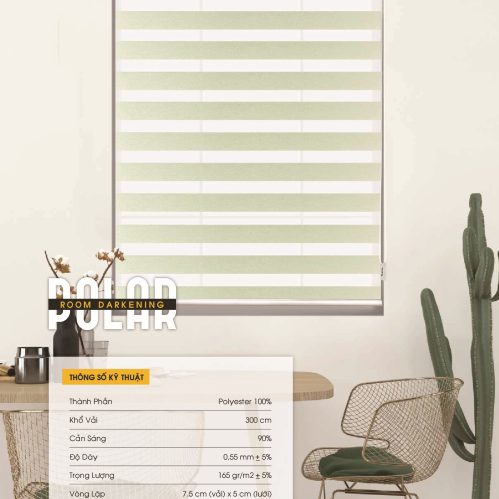 Rèm Cầu Vồng Polar Star Blinds