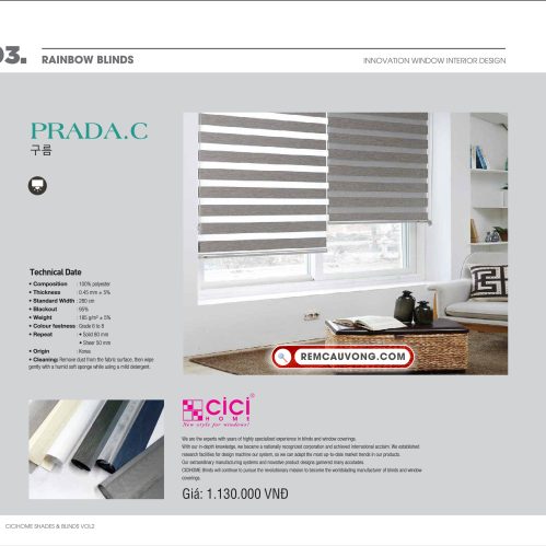 Rèm Cầu Vồng PradaC Cici Home