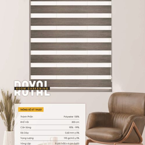 Rèm Cầu Vồng Royal Star Blinds