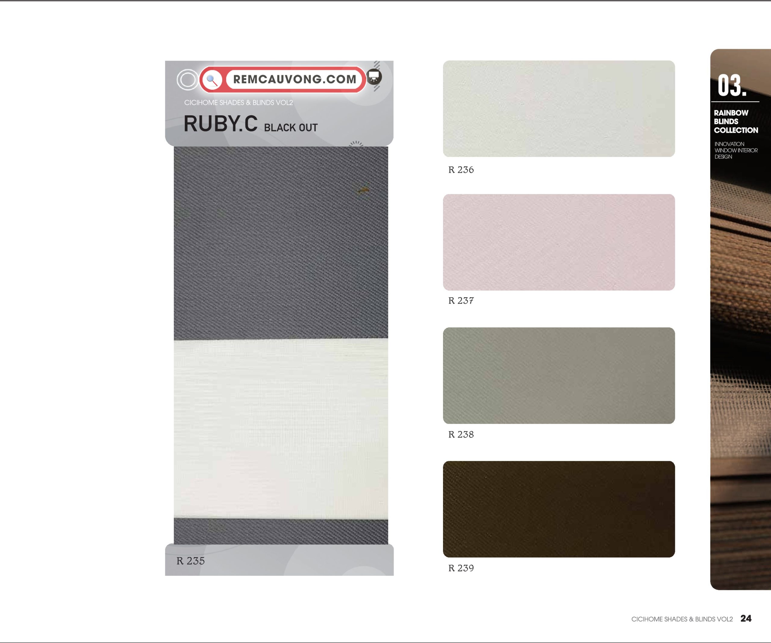 Rèm Cầu Vồng RubyC Cici Home