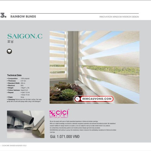 Rèm Cầu Vồng SaigonC Cici Home