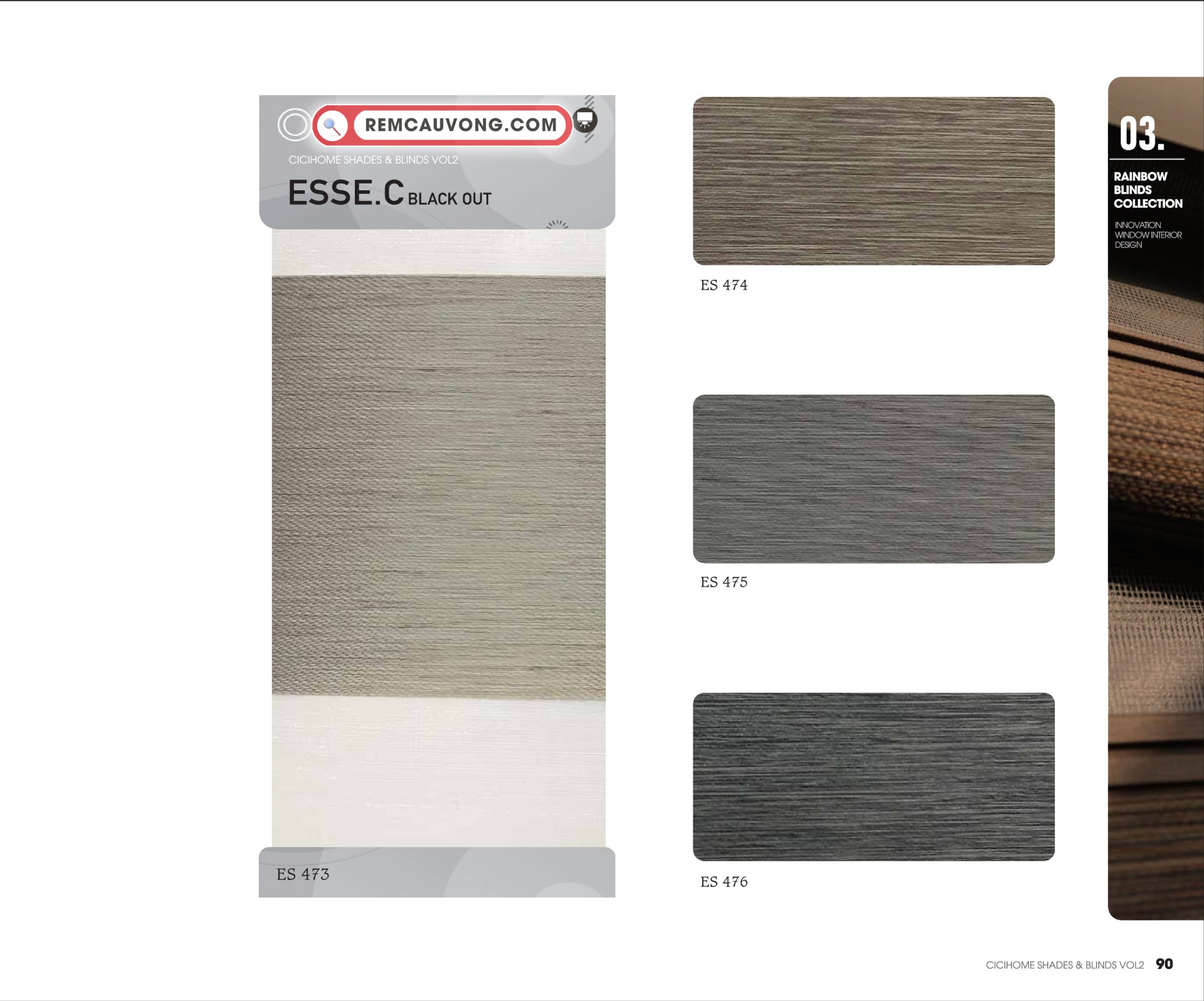 Rèm Cầu Vồng SemiC Cici Home