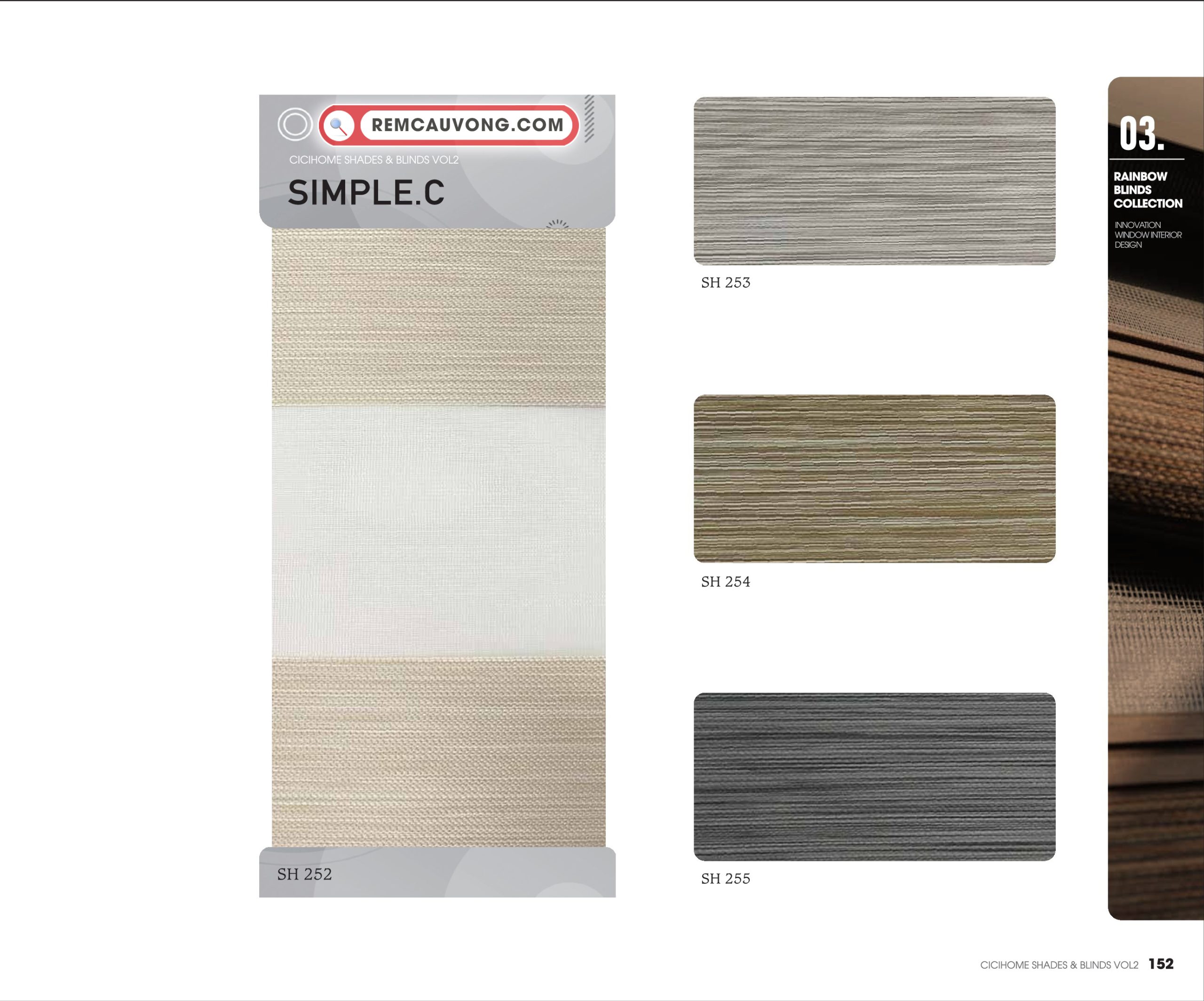 Rèm Cầu Vồng SimpleC Cici Home