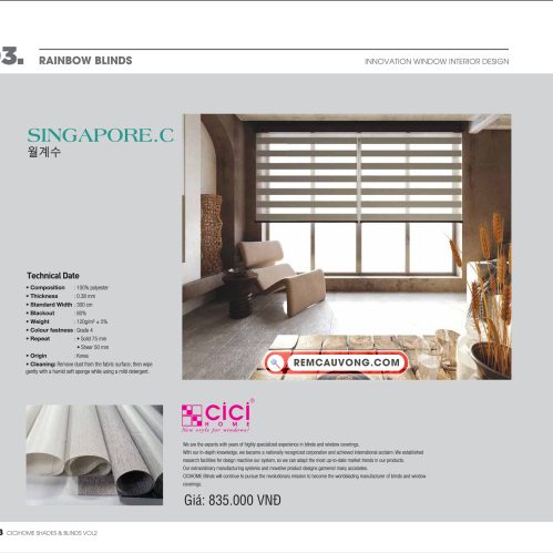 Rèm Cầu Vồng SingaporeC Cici Home