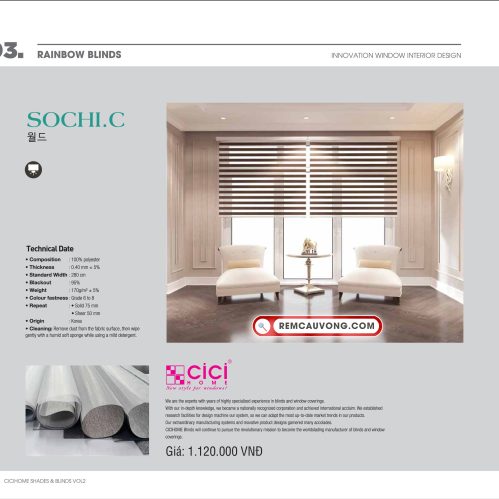Rèm Cầu Vồng SochiC Cici Home
