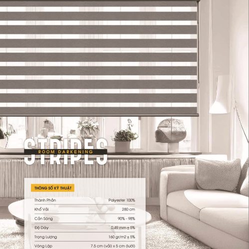 Rèm Cầu Vồng Stripes Star Blinds