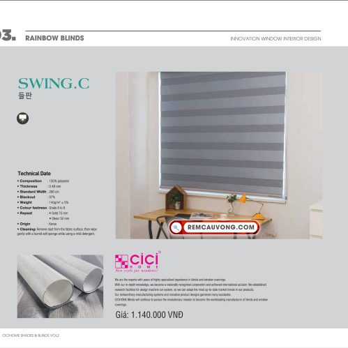 Rèm Cầu Vồng SwingC Cici Home