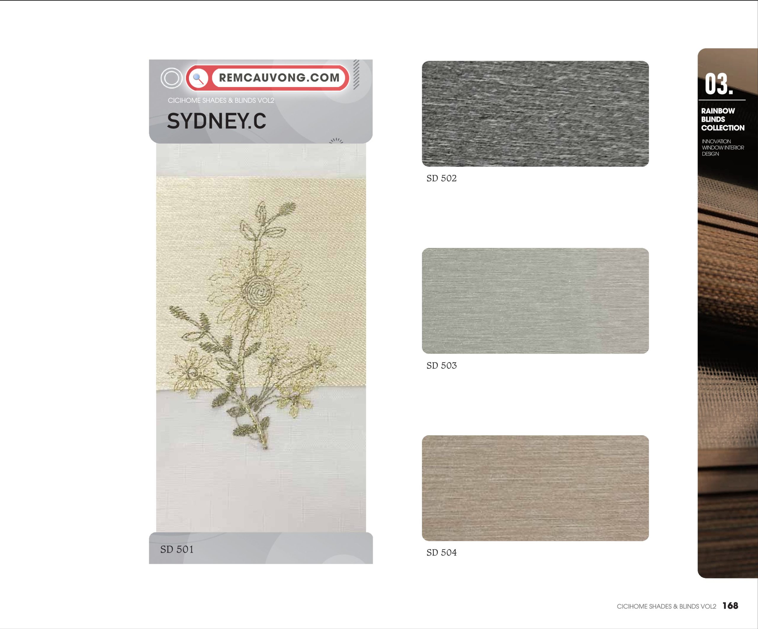 Rèm Cầu Vồng SyneyC Cici Home