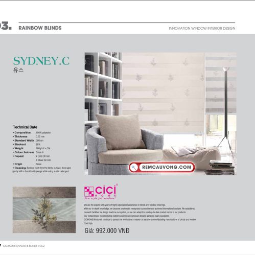 Rèm Cầu Vồng SyneyC Cici Home